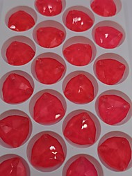 Триллиант Неон Красный коралл 16мм