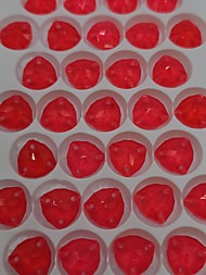 Триллиант Неон Красный коралл 12мм