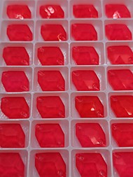 Космик Неон Красный коралл 11*14мм