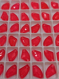 Галактик Неон Красный коралл 9*14мм