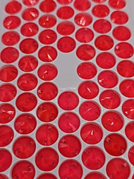 Риволи Неон Красный коралл 10мм