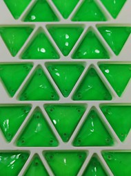 Треугольник Неон Изумруд 16мм