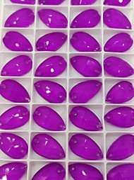 Капли Неон Фиолет 11*18мм