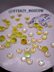 ss30 Citrine Aurora Transparents 288 pcs