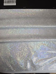 Голография №134 цвет Серебро "Морозный узор"