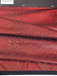 Голография №141 цвет Красный на черном Большая Точка.