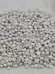 Полужемчуг White pearl ss20 HF "стекло".