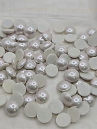 Полужемчуг White pearl ss40 HF "стекло".