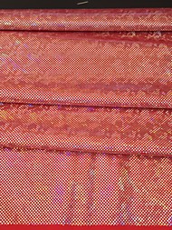 Голография №148 цвет Silver Red Большая точка.