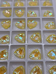 Триллиант Citrine NL 12mm, упаковка 28 шт.