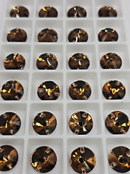 Риволи Темный Топаз 12мм