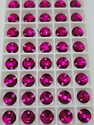 Риволи Fiery Rose 10mm упаковка 45 шт.