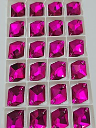 Космик Fiery Rose 13*17mm упаковка 24 шт.