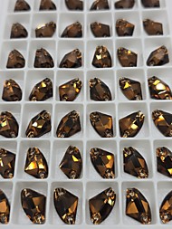 Галактик Темный Топаз 9*14мм