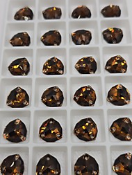 Триллиант Темный Топаз 12мм
