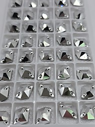 Космик Серебро 10*12мм, упаковка 40 шт.