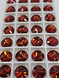 Риволи Дарк Сиам 14мм, упаковка 28 шт.