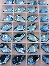 Капли Light Aquamarine 11*18мм упаковка 36 шт.