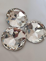 Round Crystal 50 mm.