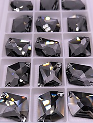 Космик Black Diamond "черный бриллиант" 16*20мм, упаковка пластина 15 шт.